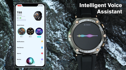 EIGIIS T88 smart watch real shot display, lead the trend and show your personality👍