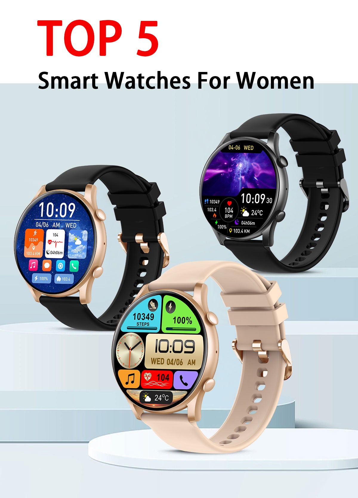 Best 5 Smartwatch for Women in September 2023 - Cashify