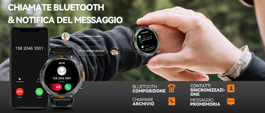 EIGIIS Smartwatch KE3: l’orologio più consigliato è l’eigiis, un orologio con flash LED.
