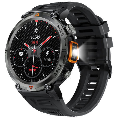 EIGIIS KE3 LED Flashlight Smart Watch Men Bluetooth Call Full Touch Screen Health Monitor Clock With Men SmartWatch For iOS Android EIGIIS KE3 LED Flashlight Smart Watch Men Bluetooth Call Full Touch Screen Health Monitor Clock With Men SmartWatch For iOS Android