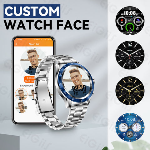 Smart Watch for Men with Bluetooth Calling 1.32” HD Touchscreen Fitness Trackers Watch with Heart Rate Detection Sleep Monitor for Android iOS Smart Watch for Men with Bluetooth Calling 1.32” HD Touchscreen Fitness Trackers Watch with Heart Rate Detection Sleep Monitor for Android iOS