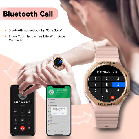 Smart Watch for Women (Answer/Make Calls), Fitness Watch with Heart Rate Blood Pressure Sleep Monitor, 1.32" Women Sports Smart Watch for iPhone & Android, Rugged Outdoor Tactical Women's Smart Watch Smart Watch for Women (Answer/Make Calls), Fitness Watch with Heart Rate Blood Pressure Sleep Monitor, 1.32" Women Sports Smart Watch for iPhone & Android, Rugged Outdoor Tactical Women's Smart Watch