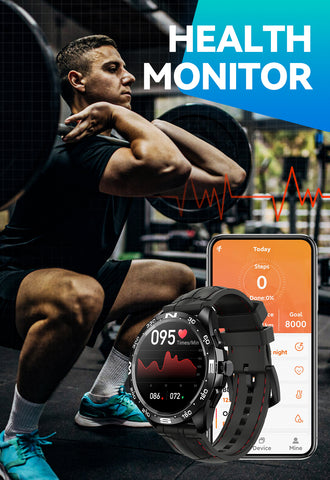 Smart Watch for Men Speaker Built-in Fitness Tracker with Bluetooth Dial Answer Calls Sleep Monitor Pedometer Activity Tracker IP67 Waterproof Smartwatch Compatible with iPhone Android iOS Smart Watch for Men Speaker Built-in Fitness Tracker with Bluetooth Dial Answer Calls Sleep Monitor Pedometer Activity Tracker IP67 Waterproof Smartwatch Compatible with iPhone Android iOS