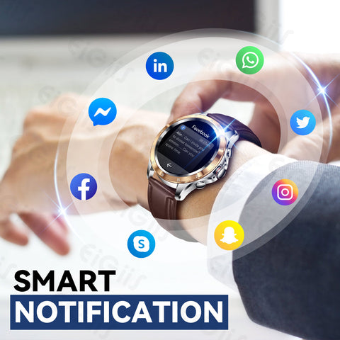 Smartwatch for Men Women with Bluetooth Calling 1.32” HD Step Counter Watch with Heart Rate Sleep Monitor Body Temperature Detection Pedometer Calories for iOS Android Smartwatch for Men Women with Bluetooth Calling 1.32” HD Step Counter Watch with Heart Rate Sleep Monitor Body Temperature Detection Pedometer Calories for iOS Android