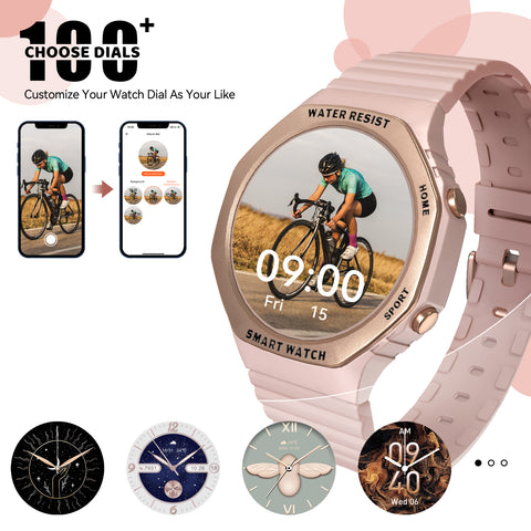 Smart Watch for Women (Answer/Make Calls), Fitness Watch with Heart Rate Blood Pressure Sleep Monitor, 1.32" Women Sports Smart Watch for iPhone & Android, Rugged Outdoor Tactical Women's Smart Watch Smart Watch for Women (Answer/Make Calls), Fitness Watch with Heart Rate Blood Pressure Sleep Monitor, 1.32" Women Sports Smart Watch for iPhone & Android, Rugged Outdoor Tactical Women's Smart Watch