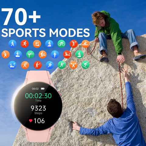 2024 EIGIIS Fashion Smart Watch for Men(Call Receive/Dial) with 70+ Sports Modes Fitness Activity Trackers Waterproof Calories Heart Rate Temperature Monitor Compatible with Samsung iOS Android Phones 2024 EIGIIS Fashion Smart Watch for Men(Call Receive/Dial) with 70+ Sports Modes Fitness Activity Trackers Waterproof Calories Heart Rate Temperature Monitor Compatible with Samsung iOS Android Phones