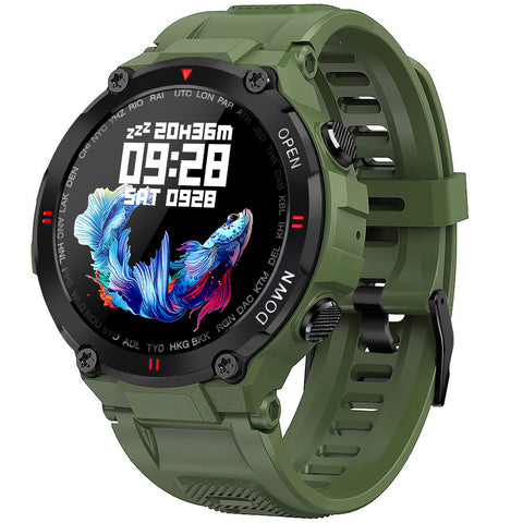 EIGIIS Smart Watch for Men, Waterproof Military Tactical Sports Watches Outdoor Fitness Trackers Watch with Bluetooth Dail Pedometer Heart Rate Monitor Activity Trackers for iOS Android EIGIIS Smart Watch for Men, Waterproof Military Tactical Sports Watches Outdoor Fitness Trackers Watch with Bluetooth Dail Pedometer Heart Rate Monitor Activity Trackers for iOS Android