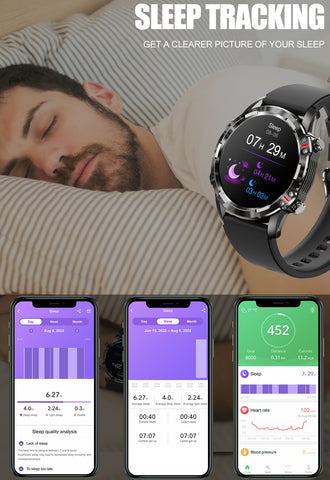 EIGIIS Smart Watch for Women Men Dial Answer Call Fitness Tracker 1.32" Touch Screen Fitness Watch with Heart Rate Sleep Monitor Pedometer Activity Tracker Sport Smartwatch Step Counter Watch for Android iOS EIGIIS Smart Watch for Women Men Dial Answer Call Fitness Tracker 1.32" Touch Screen Fitness Watch with Heart Rate Sleep Monitor Pedometer Activity Tracker Sport Smartwatch Step Counter Watch for Android iOS