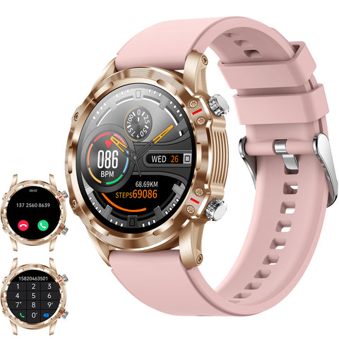 EIGIIS Smart Watch for Women Men Dial Answer Call Fitness Tracker 1.32" Touch Screen Fitness Watch with Heart Rate Sleep Monitor Pedometer Activity Tracker Sport Smartwatch Step Counter Watch for Android iOS EIGIIS Smart Watch for Women Men Dial Answer Call Fitness Tracker 1.32" Touch Screen Fitness Watch with Heart Rate Sleep Monitor Pedometer Activity Tracker Sport Smartwatch Step Counter Watch for Android iOS