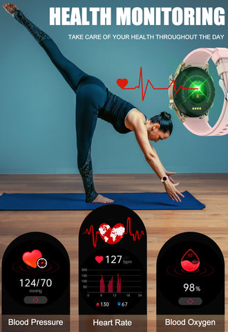 EIGIIS Smart Watch for Women Men Dial Answer Call Fitness Tracker 1.32" Touch Screen Fitness Watch with Heart Rate Sleep Monitor Pedometer Activity Tracker Sport Smartwatch Step Counter Watch for Android iOS EIGIIS Smart Watch for Women Men Dial Answer Call Fitness Tracker 1.32" Touch Screen Fitness Watch with Heart Rate Sleep Monitor Pedometer Activity Tracker Sport Smartwatch Step Counter Watch for Android iOS