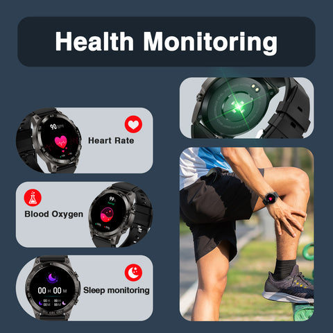 Smart Watch for Men 1.43 Inch AMOLED Always On Display Big Screen Smart Watch with Text and Call Fitness Watch with Heart Rate Blood Pressure Sleep Tracker Sport Smart Watch for iPhone Andorid Phones Smart Watch for Men 1.43 Inch AMOLED Always On Display Big Screen Smart Watch with Text and Call Fitness Watch with Heart Rate Blood Pressure Sleep Tracker Sport Smart Watch for iPhone Andorid Phones