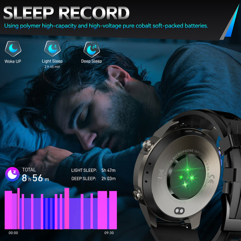 EIGIIS  Waterproof Smart Watch For Men With GPS Heart Rate, 1.43'' AMOLED Screen 170+ Sport Mode 500 mAh Big Battery, Outdoor Perfect Partner, Wireless Phone (Answer/Dial), Smart Watch For iPhone Android Phones, Cool Fashion Watch EIGIIS  Waterproof Smart Watch For Men With GPS Heart Rate, 1.43'' AMOLED Screen 170+ Sport Mode 500 mAh Big Battery, Outdoor Perfect Partner, Wireless Phone (Answer/Dial), Smart Watch For iPhone Android Phones, Cool Fashion Watch