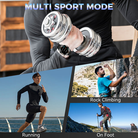 EIGIIS H60 Smart Watch for Men(Answer/Make Calls), 1.46” Big Screen Fitness Watch for iOS Android Tactical Smartwatch with Multiple Sports Modes Heart Rate SpO2 Sleep Tracker Pedometer EIGIIS H60 Smart Watch for Men(Answer/Make Calls), 1.46” Big Screen Fitness Watch for iOS Android Tactical Smartwatch with Multiple Sports Modes Heart Rate SpO2 Sleep Tracker Pedometer
