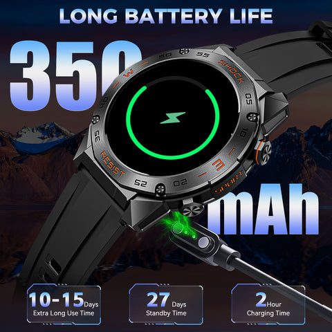 EIGIIS H60 Smart Watch for Men(Answer/Make Calls), 1.46” Big Screen Fitness Watch for iOS Android Tactical Smartwatch with Multiple Sports Modes Heart Rate SpO2 Sleep Tracker Pedometer EIGIIS H60 Smart Watch for Men(Answer/Make Calls), 1.46” Big Screen Fitness Watch for iOS Android Tactical Smartwatch with Multiple Sports Modes Heart Rate SpO2 Sleep Tracker Pedometer