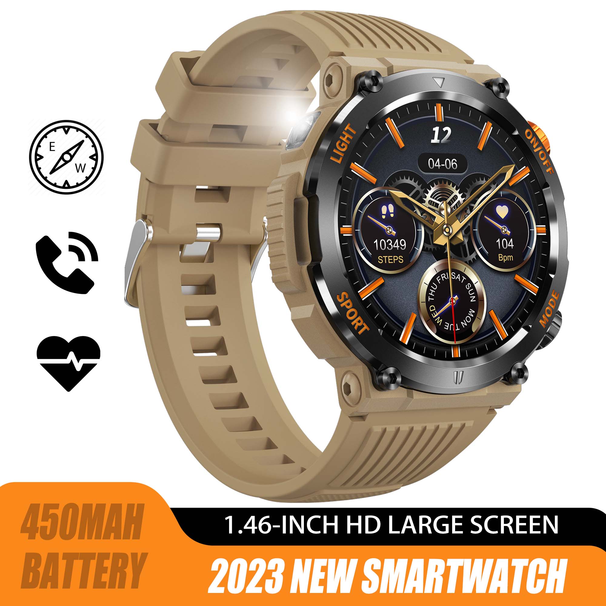 Military Smartwatch For Men