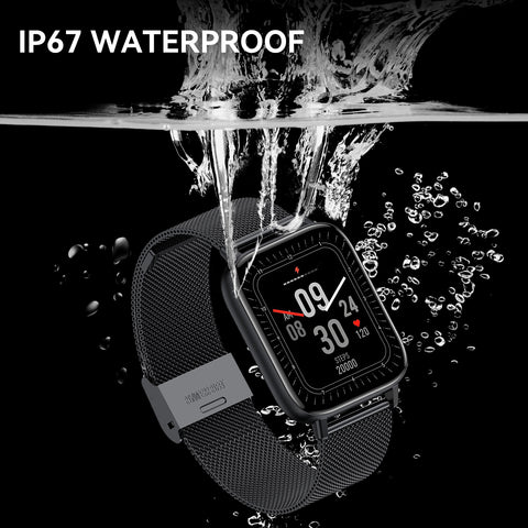 EIGIIS I20M Smartwatch for Women Men, 1.69’’ HD Touch Screen Bluetooth Dial/Answer, Waterproof Health Monitor Step Counter EIGIIS I20M Smartwatch for Women Men, 1.69’’ HD Touch Screen Bluetooth Dial/Answer, Waterproof Health Monitor Step Counter