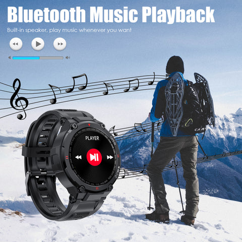 EIGIIS Smart Watch for Men, Waterproof Military Tactical Sports Watches Outdoor Fitness Trackers Watch with Bluetooth Dail Pedometer Heart Rate Monitor Activity Trackers for iOS Android EIGIIS Smart Watch for Men, Waterproof Military Tactical Sports Watches Outdoor Fitness Trackers Watch with Bluetooth Dail Pedometer Heart Rate Monitor Activity Trackers for iOS Android