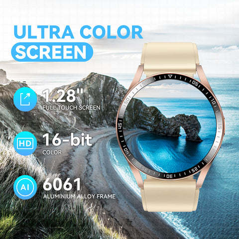 Smart Watch for iPhone Android Phone Fitness Tracker for Men Women Waterproof Sports Smartwatch HD Full Touch Screen Activity Tracker with Heart Rate Blood Oxygen Sleep Monitor Pedometer Smart Watch for iPhone Android Phone Fitness Tracker for Men Women Waterproof Sports Smartwatch HD Full Touch Screen Activity Tracker with Heart Rate Blood Oxygen Sleep Monitor Pedometer