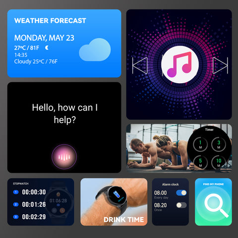 Smart Watch for Men Women (Answer/Make Calls) 1.43" AMOLED HD Screen Fitness Tracker Watch with Heart Rate Sleep Monitor Activity Tracker 100+ Sport Modes Step Counter Watch Smartwatch for iOS Android Smart Watch for Men Women (Answer/Make Calls) 1.43" AMOLED HD Screen Fitness Tracker Watch with Heart Rate Sleep Monitor Activity Tracker 100+ Sport Modes Step Counter Watch Smartwatch for iOS Android