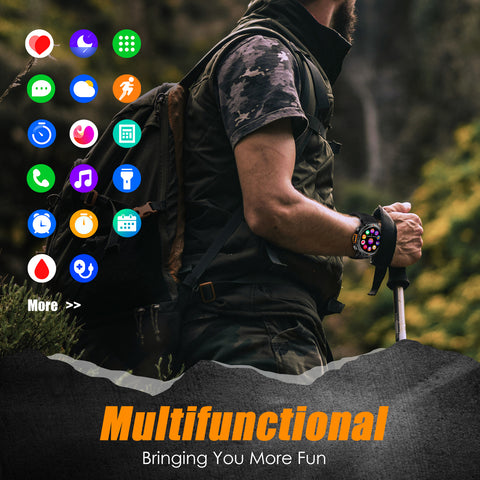 EIGIIS KE3 LED Flashlight Smart Watch Men Bluetooth Call Full Touch Screen Health Monitor Clock With Men SmartWatch For iOS Android EIGIIS KE3 LED Flashlight Smart Watch Men Bluetooth Call Full Touch Screen Health Monitor Clock With Men SmartWatch For iOS Android