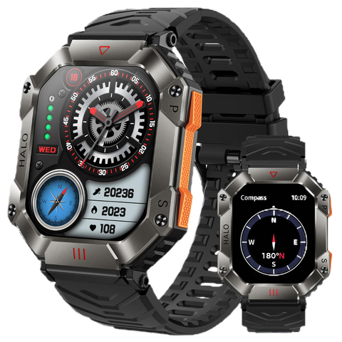 Smart Watch for Men Women with Call, Compass, Ultra Thin 2" HD Screen, IP67 Waterproof, 650 mAh Big Battery, Fitness Tracker with 107 Sports Modes, Military Rugged Tactical Watch for iPhone Android Smart Watch for Men Women with Call, Compass, Ultra Thin 2" HD Screen, IP67 Waterproof, 650 mAh Big Battery, Fitness Tracker with 107 Sports Modes, Military Rugged Tactical Watch for iPhone Android