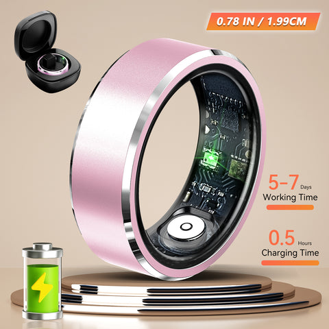 Explosive Smart Ring for Men and Women, Aluminium Alloy Craftsmanship, Support Manual Brush Video/Watch Book/Photo, Includes Multi-Sport Mode, Must for Exercise, Multiple Models and Colours to Choose From, One Hour Charge for Long Standby Time Explosive Smart Ring for Men and Women, Aluminium Alloy Craftsmanship, Support Manual Brush Video/Watch Book/Photo, Includes Multi-Sport Mode, Must for Exercise, Multiple Models and Colours to Choose From, One Hour Charge for Long Standby Time
