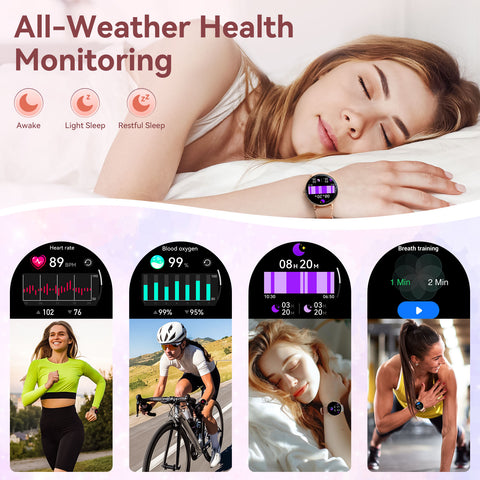 EIGIIS Smart Watch for Women with Diamonds 1.2" AMOLED Touchscreen Fitness Tracker Make/Answer Calls Heart Rate SpO2 Monitor IP68 Waterproof, Sleep & Activity Tracking Smartwatch for iPhone Android Phones EIGIIS Smart Watch for Women with Diamonds 1.2" AMOLED Touchscreen Fitness Tracker Make/Answer Calls Heart Rate SpO2 Monitor IP68 Waterproof, Sleep & Activity Tracking Smartwatch for iPhone Android Phones