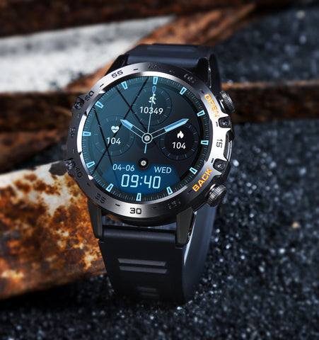 Smart Watch for Men Answer/Make Calls 1.39" Smartwatch Voice Assistant Notification Fitness Watch Fitness Tracker Pedometer Watch with Heart Rate Monitor Sleep Tracker 100+ Training Modes for Android iOS Smart Watch for Men Answer/Make Calls 1.39" Smartwatch Voice Assistant Notification Fitness Watch Fitness Tracker Pedometer Watch with Heart Rate Monitor Sleep Tracker 100+ Training Modes for Android iOS