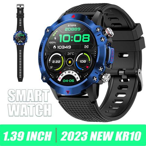 Military Smart Watch for Men Make Calls 1.39" HD Big Screen Outdoor Fitness Tracker with 105 Sports Modes Heart Rate Monitor Activity Tracker Rugged Tactical Smartwatch Compatible with Android iPhone Military Smart Watch for Men Make Calls 1.39" HD Big Screen Outdoor Fitness Tracker with 105 Sports Modes Heart Rate Monitor Activity Tracker Rugged Tactical Smartwatch Compatible with Android iPhone