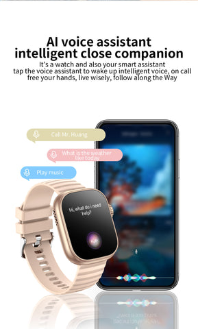 Smart Watch 2.01" Inch Heart Rate Blood Pressure Blood Oxygen Fitness Tracker for Women Men Smart Watch 2.01" Inch Heart Rate Blood Pressure Blood Oxygen Fitness Tracker for Women Men