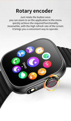 Smart Watch 2.01" Inch Heart Rate Blood Pressure Blood Oxygen Fitness Tracker for Women Men Smart Watch 2.01" Inch Heart Rate Blood Pressure Blood Oxygen Fitness Tracker for Women Men