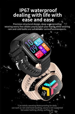 Smart Watch 2.01" Inch Heart Rate Blood Pressure Blood Oxygen Fitness Tracker for Women Men Smart Watch 2.01" Inch Heart Rate Blood Pressure Blood Oxygen Fitness Tracker for Women Men