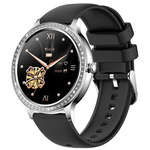 Smart Watches for Women Fashionable Look Ladies Smart Watch with Bluetooth Calls Heart Rate Sleep Monitor Fitness Trackers Watch with Step Counter Message Reminder for iOS Android Smart Watches for Women Fashionable Look Ladies Smart Watch with Bluetooth Calls Heart Rate Sleep Monitor Fitness Trackers Watch with Step Counter Message Reminder for iOS Android