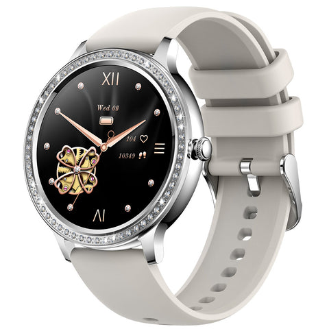Smart Watches for Women Fashionable Look Ladies Smart Watch with Bluetooth Calls Heart Rate Sleep Monitor Fitness Trackers Watch with Step Counter Message Reminder for iOS Android Smart Watches for Women Fashionable Look Ladies Smart Watch with Bluetooth Calls Heart Rate Sleep Monitor Fitness Trackers Watch with Step Counter Message Reminder for iOS Android