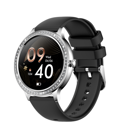 EIGIIS Smart Watches for Women Fashionable Look Ladies Smart Watch with Bluetooth Calls Heart Rate Sleep Monitor Fitness Trackers Watch with Step Counter Message Reminder for iOS Android EIGIIS Smart Watches for Women Fashionable Look Ladies Smart Watch with Bluetooth Calls Heart Rate Sleep Monitor Fitness Trackers Watch with Step Counter Message Reminder for iOS Android