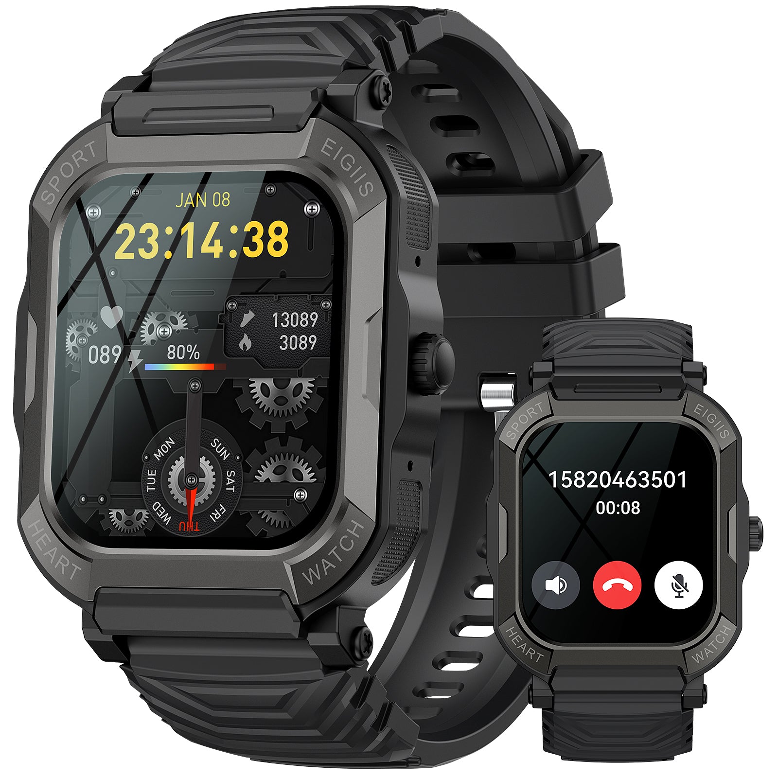EIGIIS Smart Watch Fitness Tracker Watch con monitor Ecuador