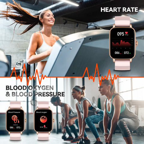 EIGIIS Smart Watch for Men Women, 1.69" HD Bluetooth Phone Watch(Make/Answer Call) for iPhone Android IP67 Waterproof Fitness Watch with Heart Rate Sleep Monitor Activity Tracker with Pedometer EIGIIS Smart Watch for Men Women, 1.69" HD Bluetooth Phone Watch(Make/Answer Call) for iPhone Android IP67 Waterproof Fitness Watch with Heart Rate Sleep Monitor Activity Tracker with Pedometer