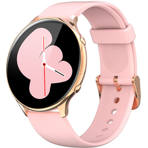 EIGIIS Smart Watch for Women, Fashionable Fitness Watch with Calorie Temperature Monitor Female Health Monitor Lady Sports Watch with 24 Sports Modes Activity Trackers Watch for iOS Android Phone EIGIIS Smart Watch for Women, Fashionable Fitness Watch with Calorie Temperature Monitor Female Health Monitor Lady Sports Watch with 24 Sports Modes Activity Trackers Watch for iOS Android Phone