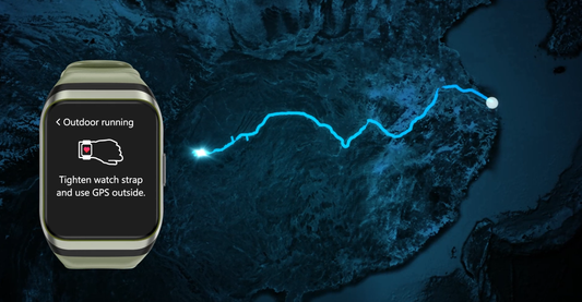 EIGIIS SD2 Smart watch with GPS Positioning Function, Explore the Unknown Without Getting Lost!