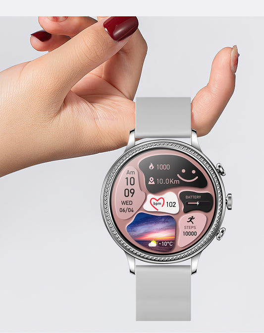 EIGIIS V60 smart watch real shot display, new smart watch for women, as a gift to your loved ones