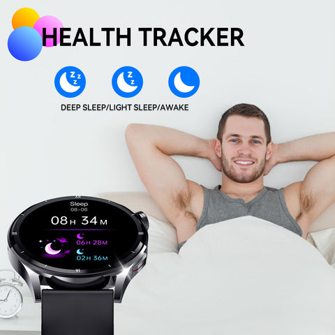 Smart Watch for men Women (Answer/Make Call) Heart Rate Monitor Activity Tracker for iOS Phones and Android with Sleep Tracking Fitness Tracker Pedometer Smartwatch