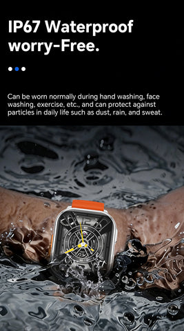 P60 Smart Watch with Black Case and Black Band: Features Camera and Video Recording, Built-in Flashlight, Bluetooth Headphone Connectivity for Music Playback—The Perfect Gift for Your Loved One