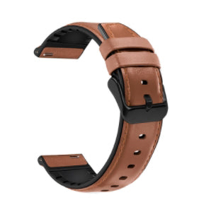 EIGIIS Smart Watch Strap 18mm/22mm Wide Silicone Strap/Belt/Steel Band Quick Release Sports Handsome Wristband For Men And Women, Compatible With KE3/KE5/H20/KT65/KT71 And Other Straps