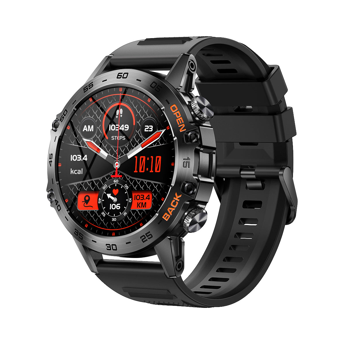 EIGIIS K52 Smart Watch for Men Answer/Make Calls 1.39 Smartwatch Voic
