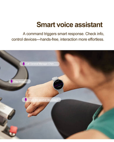 EIGIIS ET491 Smart ECG Health Management Sports Watch, Gold Case with Pink Strap