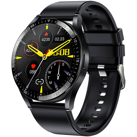 Smart Watch for iPhone Android Phone Fitness Tracker for Men Women Waterproof Sports Smartwatch HD Full Touch Screen Activity Tracker with Heart Rate Blood Oxygen Sleep Monitor Pedometer