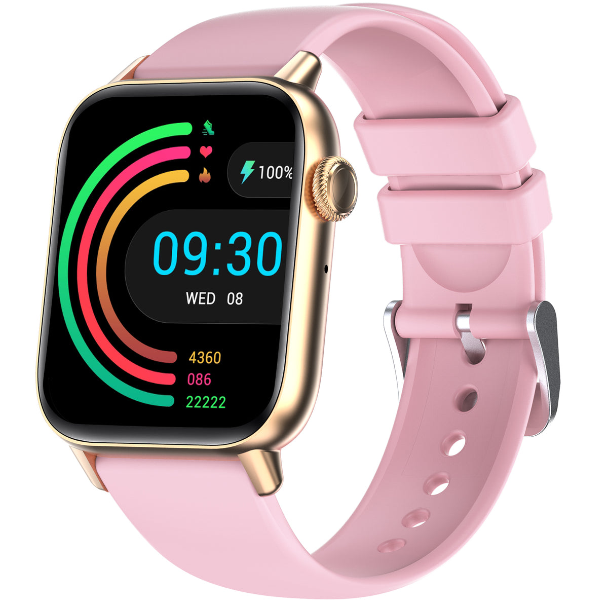 Smart Watch for Women with Call Make Receive and Text 1.83 inch HD Full Touch Screen Smartwatch for Android and iOS Phones IP67 Waterproof Fitness Tracker