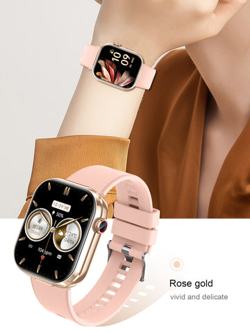 EIGIIS Brand T99 Smart Watch (With Built-In Earbuds For Answering/Making Calls), 2.02-Inch Fitness Tracker Featuring Activity Monitoring And Calorie Consumption Tracking Ideal For Outdoor Sports.