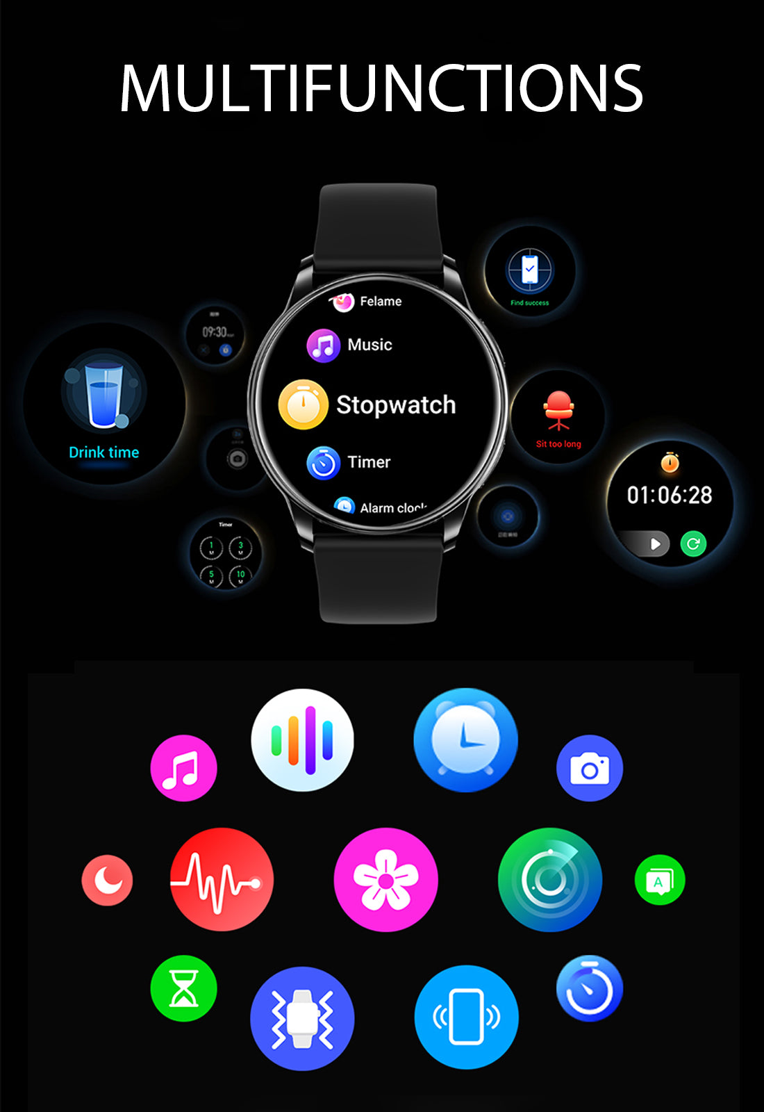 HONOR Magic Watch 2 Smartwatch GPS Tracker 14 Days Phone Call Fitness SpO2  Heart Rate Monitor Smart Watch Men Global Version