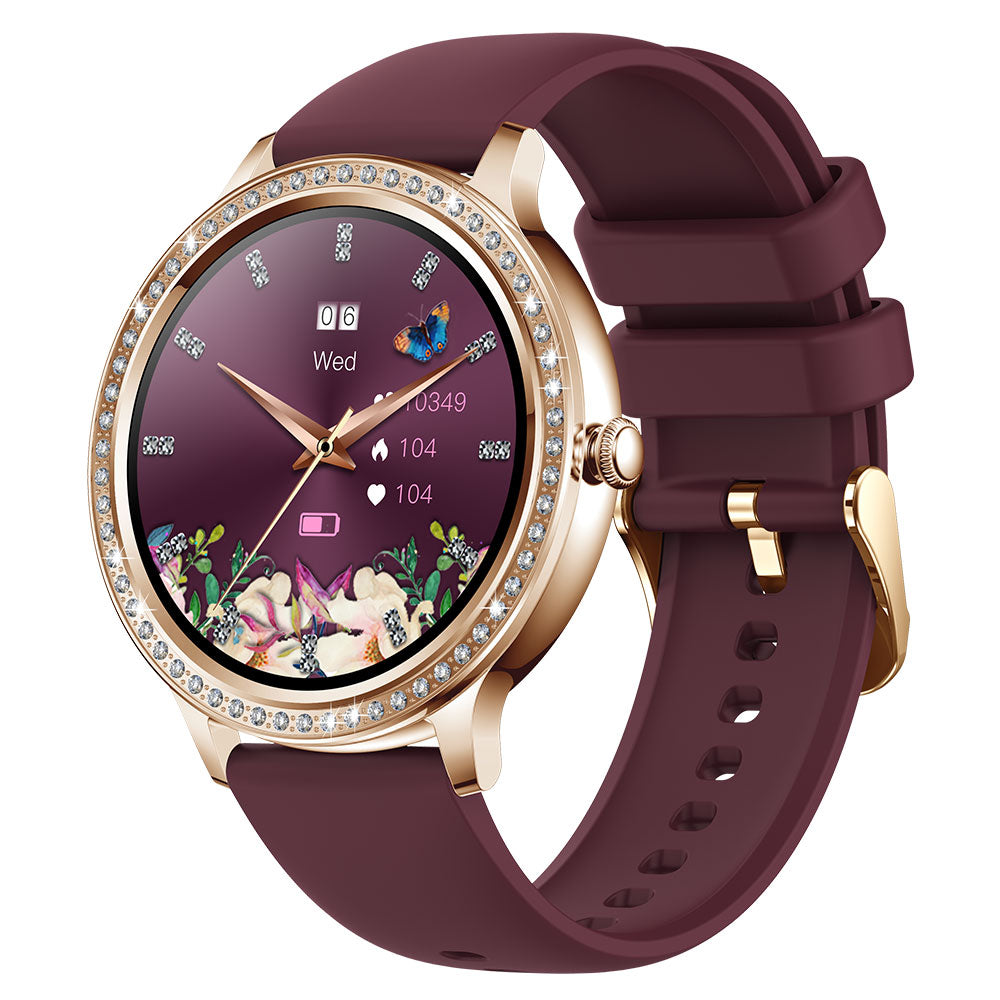 Smart Watches for Women Fashionable Look Ladies Smart Watch with Bluetooth Calls Heart Rate Sleep Monitor Fitness Trackers Watch with Step Counter Message Reminder for iOS Android